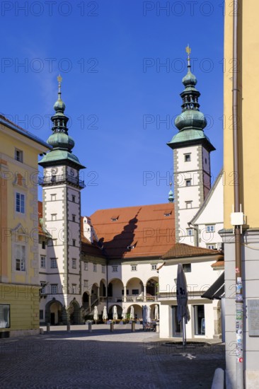 Landhaus Klagenfurt, seat of the Carinthian Parliament, Klagenfurt, Carinthia, Austria