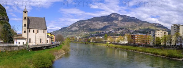 Church of Sant'Apollinare, on the Adige, Trento, Trentino, Italy