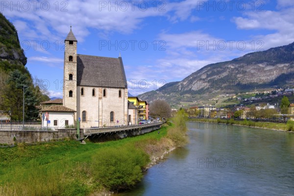 Church of Sant'Apollinare, on the Adige, Trento, Trentino, Italy