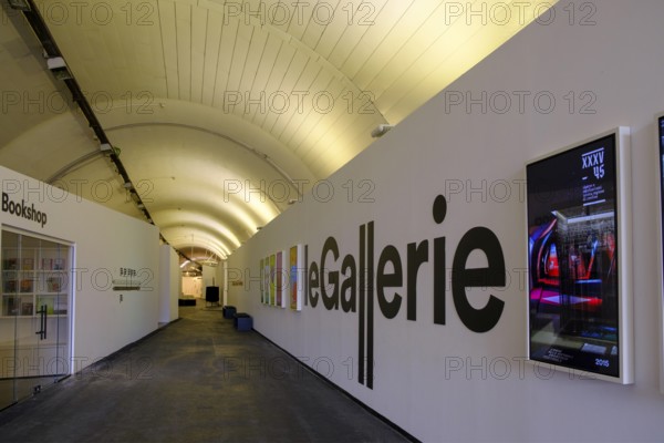 Interiors, museum, Il Gallerie, former motorway tunnel, Trento, Trentino, Italy