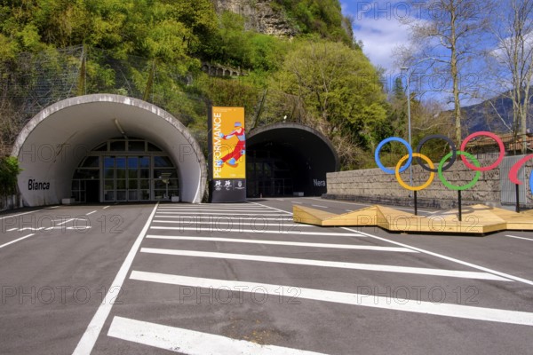 Museum, Il Gallerie, former motorway tunnel, Trento, Trentino, Italy