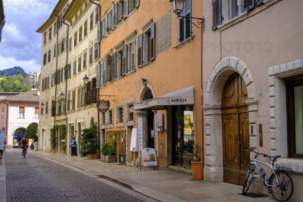 Old town, alleys, Trento, Trentino, Italy