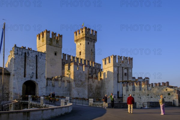 Castello Scaligero di Sirmione, Sirmione on Lake Garda, Veneto, Veneto, Italy