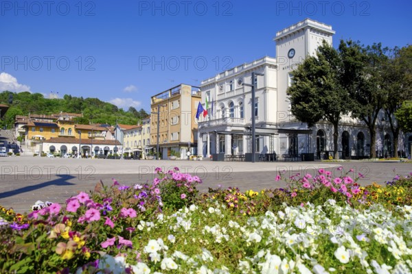 Piazza della Repubblica, Monfalcone, Julian Friuli, Veneto, Italy