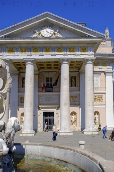 Piazza del Borsa, Trieste, Adriatic Sea, Friuli Venezia Giulia region, Italy