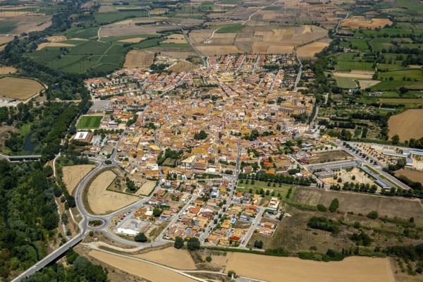 CastellÃü d'Empúries, Costa Brava, Catalonia, Spain, Castelló d'Empúries, Europe, aerial photo, birds-eyes view, aerial photography, aerial photography, overview, overview, bird's eye view, aerial photos of Spain