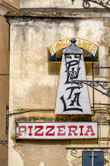 Sardinia, Ristorante Pizzeria sign, street lamp on house wall, old town, Alghero, Europe, province of Sassari, Italy, evening, architectural, lighting, charm, building, house wall, culture, pizzeria, travel photography, restaurant, ristorante, sign, sightseeing, street, street lamp, urban, tourism, environment, landmark, historical, Italian, Mediterranean, urban environment, urban landscape