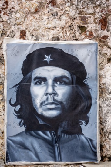 Ernesto Che Guevara pictures and paintings, La Habana, Cuba, Caribbean, Central America, Cuba, Europe, aerial view, birds-eyes view, aerial photography, aerial photography, overview, overview, bird's eye view