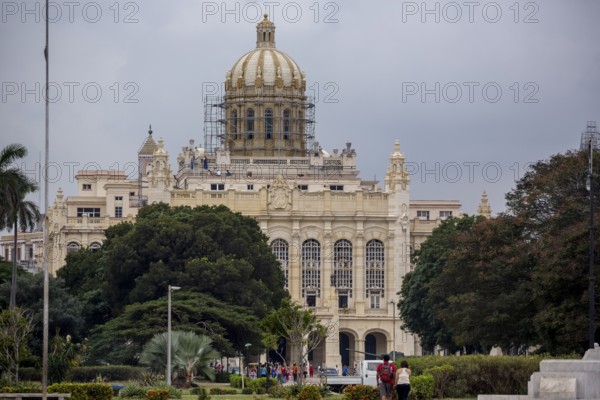 National Capitol La Habana, Havana, La Habana, Cuba, Cuba, Europe, aerial view, birds-eyes view, aerial photography, aerial photography, overview, bird's eye view