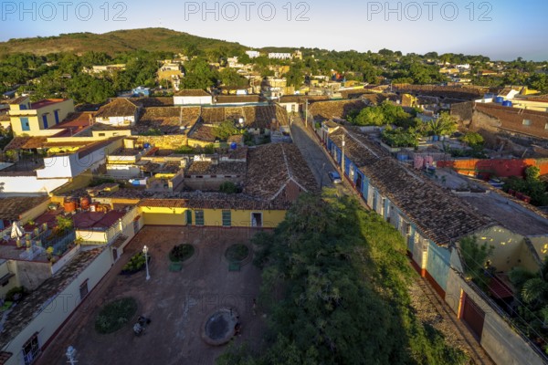 View of the city of Trinidad, Trinidad, Cuba, Sancti Spíritus, Sancti Spíritus from the bell tower of the Convento de San Francisco de Asis church