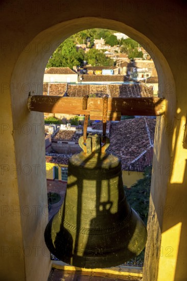 View of the city of Trinidad, Trinidad, Cuba, Sancti Spíritus, Sancti Spíritus from the bell tower of the Convento de San Francisco de Asis church