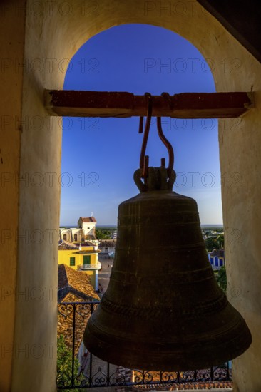 View of the city of Trinidad, Trinidad, Cuba, Sancti Spíritus, Sancti Spíritus from the bell tower of the Convento de San Francisco de Asis church
