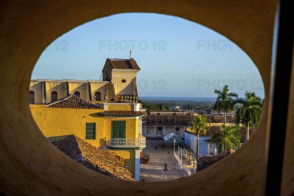 View of the city of Trinidad, Trinidad, Cuba, Sancti Spíritus, Sancti Spíritus from the bell tower of the Convento de San Francisco de Asis church