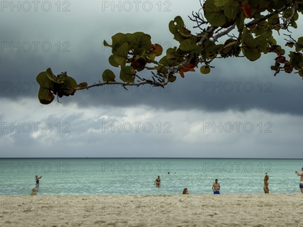 On the tourist beach of Varadero Hotel PARADISUS VARADERO RESORT SPA, Caribbean, Varadero, Cuba, Matanzas, Cuba, Central America