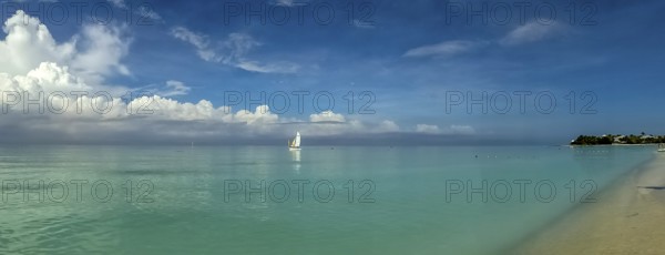 Sailboat, Atlantic Ocean, Varadero, Cuba, Matanzas, Cuba
