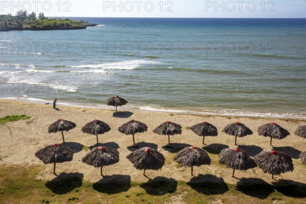 Yaguanabo beach on the southern side of the Caribbean island of Cuba, Caribbean, Yaguanabo, Cuba, Cienfuegos, Cuba