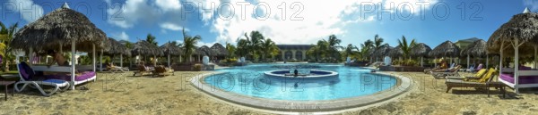 Pool of the Hotel PARADISUS VARADERO RESORT SPA Varadero, Cuba, Matanzas, Cuba, Central America