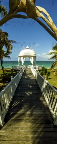 Wedding pavilion of the Hotel PARADISUS VARADERO RESORT SPA Varadero, Cuba, Matanzas, Cuba, Central America