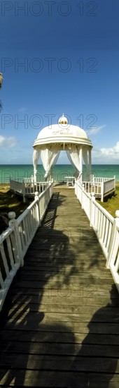 Wedding pavilion of the Hotel PARADISUS VARADERO RESORT SPA Varadero, Cuba, Matanzas, Cuba, Central America