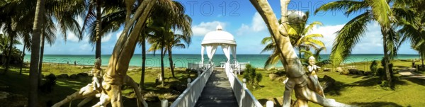 Wedding pavilion of the Hotel PARADISUS VARADERO RESORT SPA Varadero, Cuba, Matanzas, Cuba, Central America