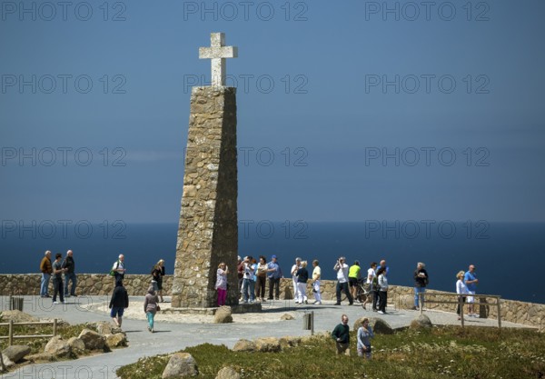 Atlantic coast, Cabo da Roca, westernmost point of the continent of Europe, Lisbon coast, São João das Covas, Lisbon district, Portugal