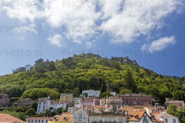 Castelo dos Mouros, Moorish Fortress, Sintra Cascais Natural Park, Grande Lisboa, Lisbon Region, Portugal, Europe, Lisbon