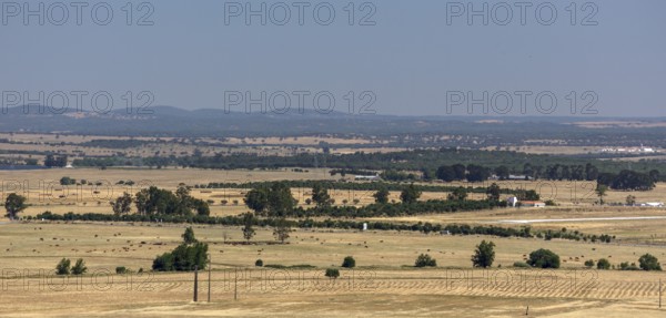 Barren landscape around Evora, Evora, Évora district, Portugal