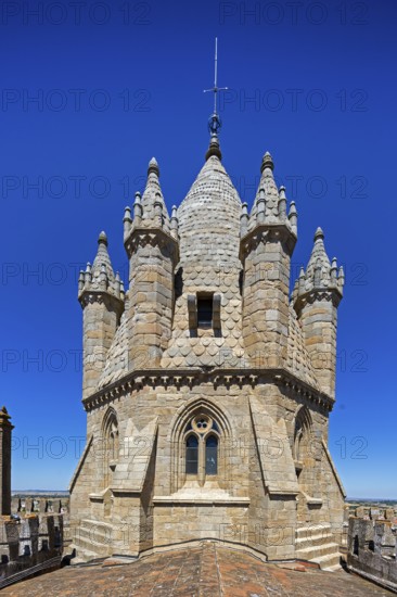 UNESCCO World Heritage Site, Tower of the Sé Catedral de Évora Basílica Sé Catedral de Nossa Senhora da Assunção, Evora, District of Évora, Portugal