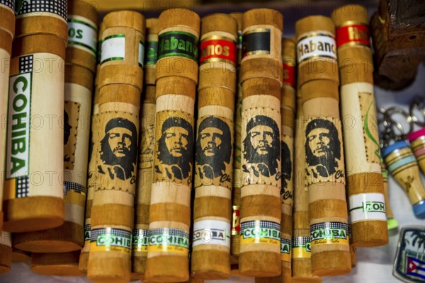 Wrapped Cuban cigars with an Ernesto Che Guevara imprint, Trinidad, Cuba, Sancti Spíritus, Cuba, Sancti Spíritus