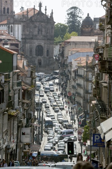 Oporto, Porto district, Portugal, Europe, aerial view, birds-eyes view, Travel, Travel photography