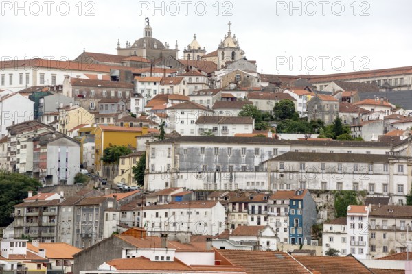 Coimbra old town, Coimbra, Coimbra district, Portugal, Europe, aerial view, birds-eyes view, travel, travel photography
