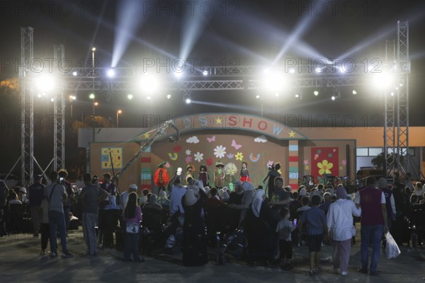 Different activities and events presented to visitors at the Damascus International Fair in Syria, with participation from 22 countries and more than 800 companies across multiple sectors, Damascus, Damascus, Syria