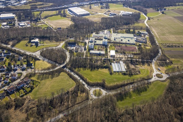 Aerial photo, Berufsbildungswerk Volmarstein, Grundschöttel, Wetter, Ruhr area, North Rhine-Westphalia, Germany, education, educational institution, DE, Europe, teaching institute, aerial photo, aerial photography, aerial photography, school, school centre, overview, bird's-eye view, further education, Wetter (Ruhr), birds-eyes view, overview