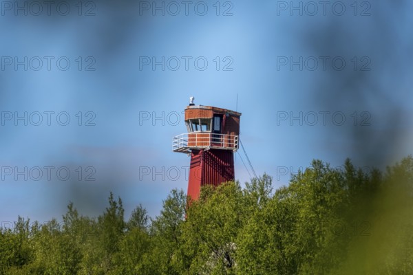 Red Border Tower, bowøynes, Finnmark, Norway, Scandinavia, Europe, adventure travel, bowøynes, tourism, Hurtigruten, Hurtigruten voyage, cruise, NOR, travel, destination, sea voyage, sightseeing, national border, tourism, tower, Norwegian, Scandinavian, touristic