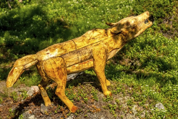 Wooden wolf, Kirkenes, Finnmark, Norway, Scandinavia, Europe, adventure travel, tourism, Hurtigruten, Hurtigruten voyage, cruise, NOR, travel, destination, sea voyage, sightseeing, tourism, Norwegian, Scandinavian, touristic
