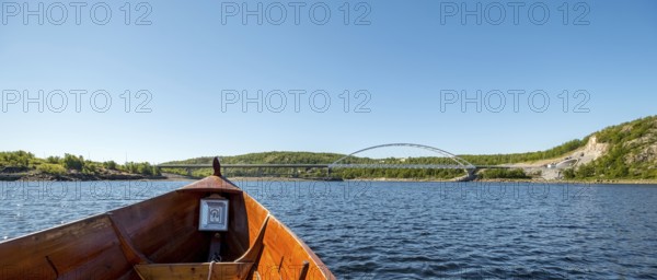 Riverboat, Barents sea, E105 bridge, bowøynes, Finnmark, Norway, Scandinavia, Europe, adventure trip, Barents sea, bridge, bowøynes, fjord, tourism, veneration of saints, wooden boat, Hurtigruten, Hurtigruten trip, cruise, NOR, travel, destination, sea trip, sightseeing, tourism, tunnel entrance, Viking boat, Norwegian, Scandinavian, touristic