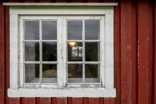 Lofotmuseet, Lofoten Museum, Kabelvåg, Nordland, Norway, Scandinavia, Europe, adventure travel, excursion destination, fishing huts, tourism, Hurtigruten, Hurtigruten voyage, Kabelvåg, cruise, life of the Lofoten fishermen, life of the Lofoten people, Lofoten, Lofoten fishing, museum, NOR, travel, destination, sea voyage, sight, sightseeing, Storvåganveien, tourism, living and working, living and life, old huts, former fishing village, historic, picturesque window, Norwegian, Scandinavian, touristy
