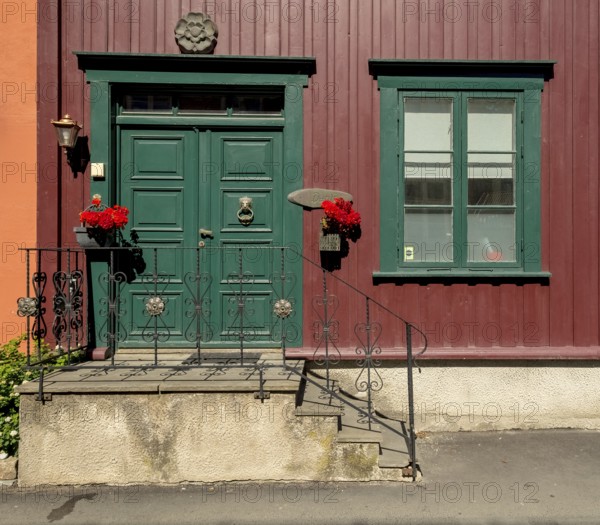 Shapes and colours, picturesque doors and windows, Nedre Bakklandet, Nygata Street, Trondheim, Trøndelag, Norway, Scandinavia, Europe, adventure travel, tourism, Hurtigruten, Hurtigruten trip, cruise, NOR, travel, destination, sea trip, sightseeing, tourism, Trøndelag, historic houses, picturesque doors, picturesque window, Norwegian, Scandinavian, touristic