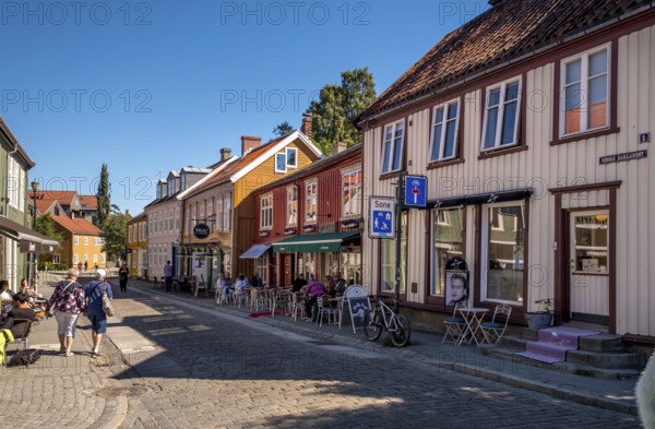 Wooden houses, Bakklandet district, Trondheim, Trøndelag, Norway, Scandinavia, Europe, adventure travel, shopping street, leisure activities, tourism, religious community, Hurtigruten, Hurtigruten trip, cruise, NOR, Nedre Bakklandet street, travel, destination, sea trip, sightseeing, tourism, Trøndelag, Norwegian, restored wooden houses, Scandinavian, touristic