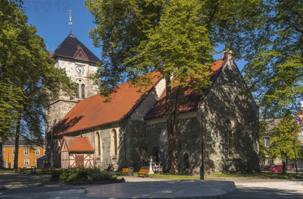 Vår Frue Kirke, Our Lady Church, Trondheim, Trøndelag, Norway, Scandinavia, Europe, adventure travel, place of worship, tourism, faith community, place of worship, Hurtigruten, Hurtigruten voyage, church, parish, denomination, Kongens gate, cruise, NOR, travel, destination, religion, sea voyage, sightseeing, tourism, Trøndelag, Lutheran church, Norwegian, Scandinavian, touristic