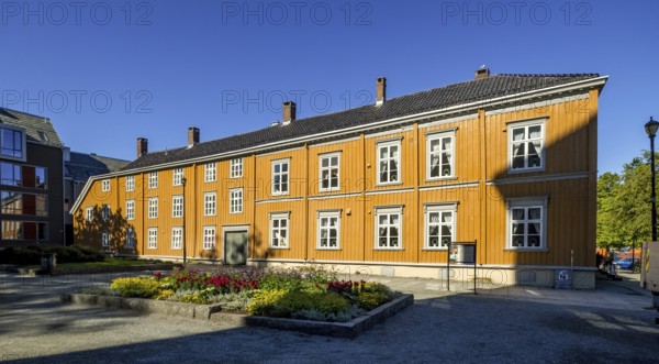 Hornemansgården Eldres Hus, retirement home, Trondheim, Trøndelag, Norway, Scandinavia, Europe, adventure travel, retirement home, retirement home, care and nursing, tourism, Hurtigruten, Hurtigruten cruise, Kongens gate, cruise, NOR, care facility, travel, travel destination, sea voyage, senior residence, retirement home, senior centre, sightseeing, tourism, Trøndelag, Norwegian, orange house facade, Scandinavian, touristic