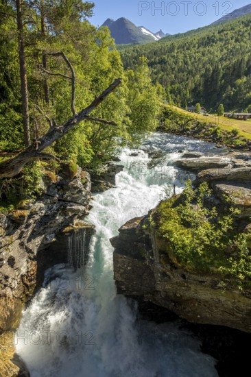 Gudbrandsjuvet canyon, Valldøla river, viewing platform, Valldal, Tafjord, Møre og Romsdal, Norway, Scandinavia, Europe, adventure trip, viewpoint, tourism, Hurtigruten, Hurtigruten trip, cruise, Møre og Romsdal, NOR, natural landscape, journey, destination, sea trip, sight, sightseeing, tourism, water canyon, Norwegian, Scandinavian, touristic