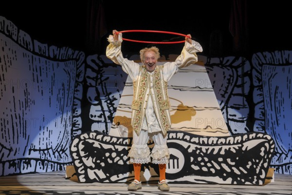 Dieter Hallervorden at the photo rehearsal for the play 'Der eingebildet Kranke' at the palace gardens Theatre. Berlin, 02.09.2025