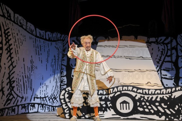 Dieter Hallervorden at the photo rehearsal for the play 'Der eingebildet Kranke' at the palace gardens Theatre. Berlin, 02.09.2025