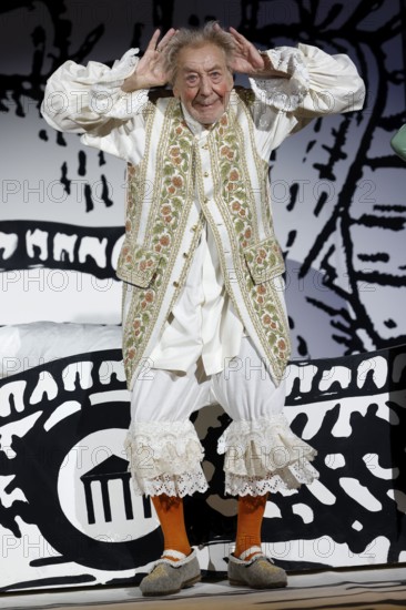 Dieter Hallervorden at the photo rehearsal for the play 'Der eingebildet Kranke' at the palace gardens Theatre. Berlin, 02.09.2025