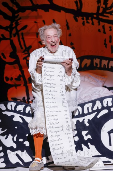 Dieter Hallervorden at the photo rehearsal for the play 'Der eingebildet Kranke' at the palace gardens Theatre. Berlin, 02.09.2025