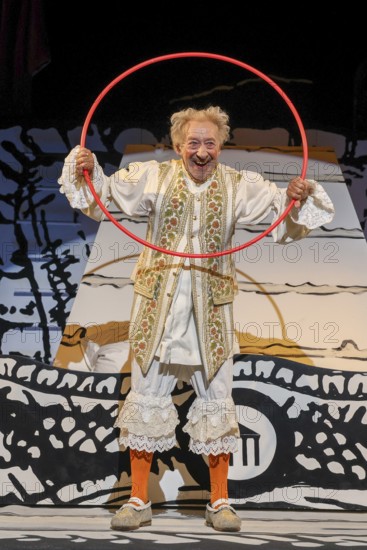 Dieter Hallervorden at the photo rehearsal for the play 'Der eingebildet Kranke' at the palace gardens Theatre. Berlin, 02.09.2025