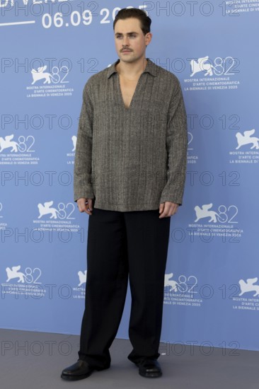 Venice, Italy - 2 September 2025: Dacre Montgomery during the Photo Call of - Dead Man's Wire - during the 82nd Venice International Film Festival