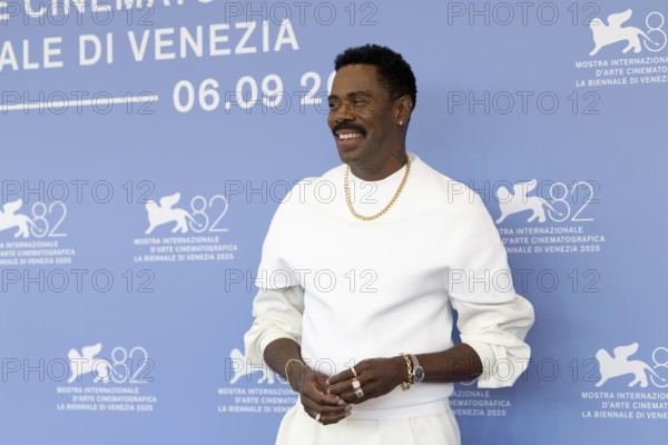 Venice, Italy - 2 September 2025: Colman Domingo during the Photo Call of - Dead Man's Wire - during the 82nd Venice International Film Festival