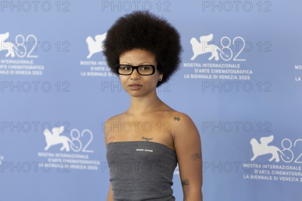 Venice, Italy - 2 September 2025: Myha'la during the Photo Call of - Dead Man's Wire - during the 82nd Venice International Film Festival